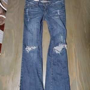 Decree ripped boot cut jeans size 13